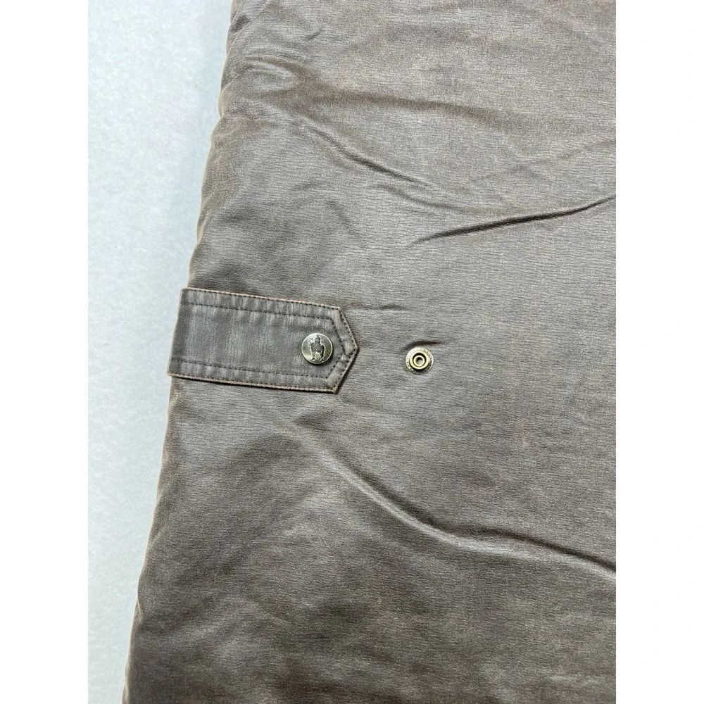 Outback Trading Company Mens M Aztec Oilskin Landsman Fleece Lined Vest  Outdoor